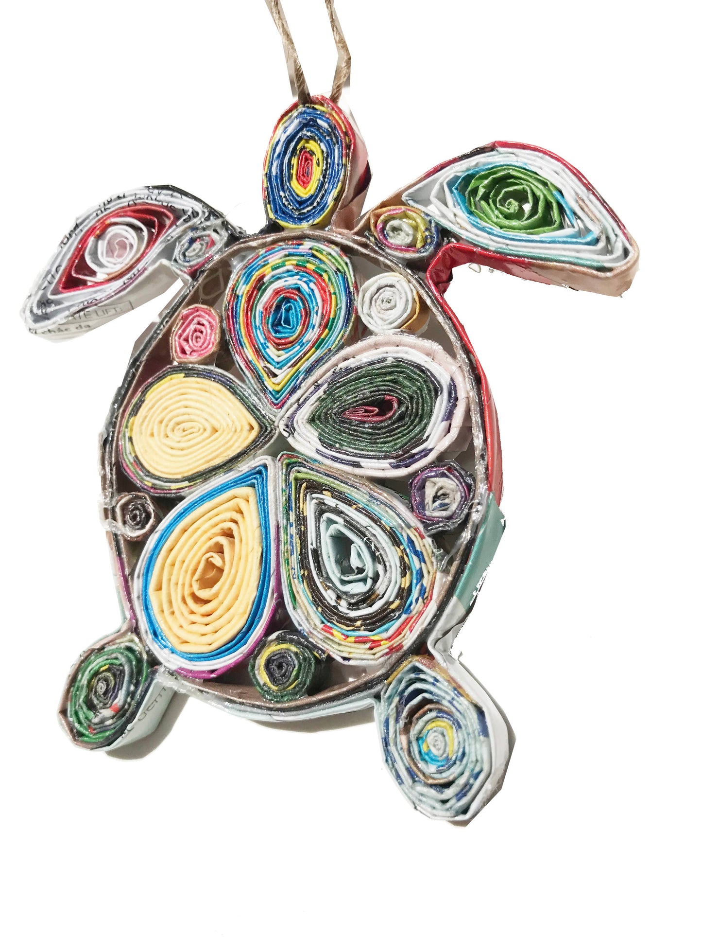 Eco-friendly Handmade Quilling Hawaii Turtle Ornament