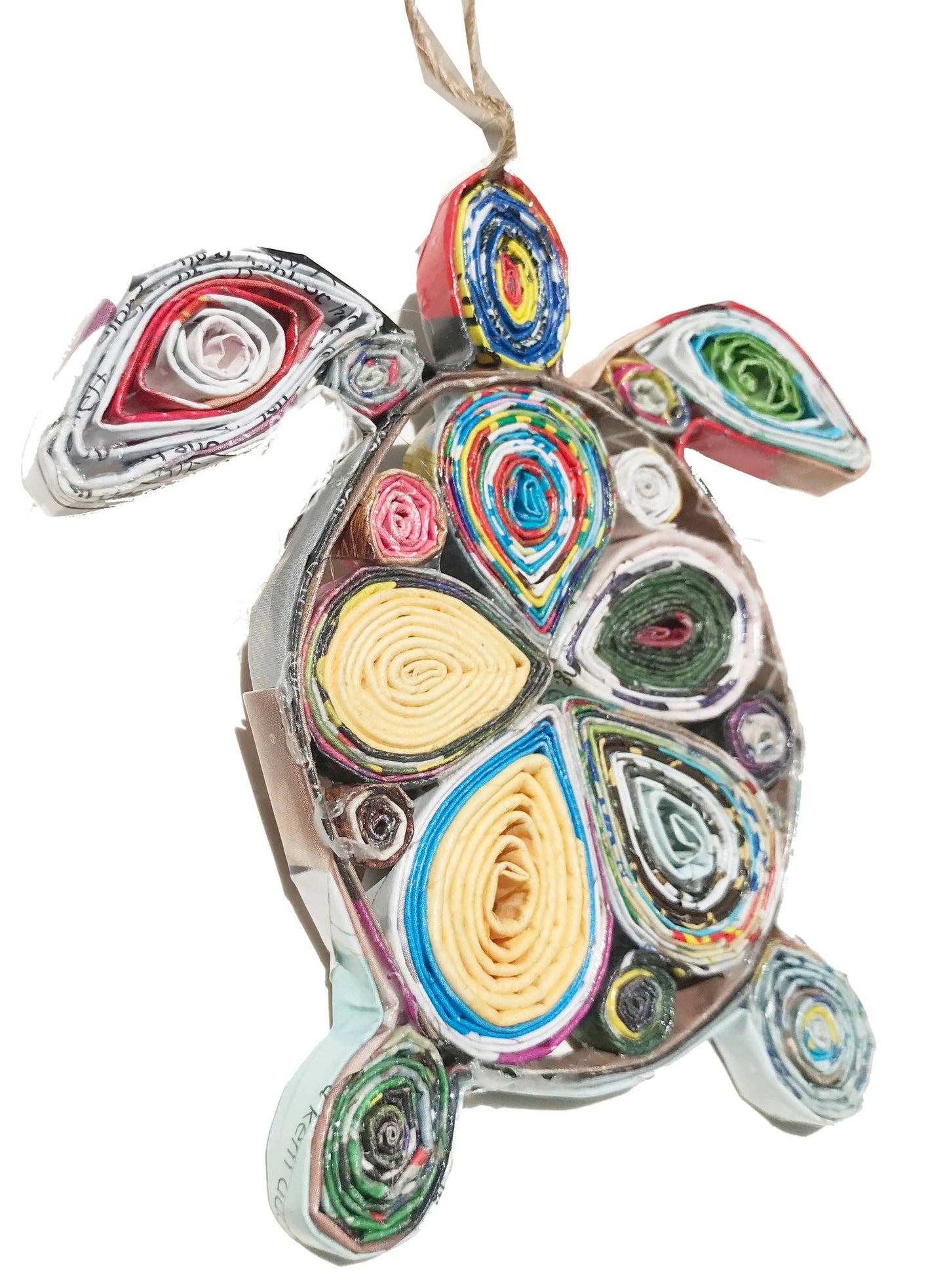 Eco-friendly Handmade Quilling Hawaii Turtle Ornament