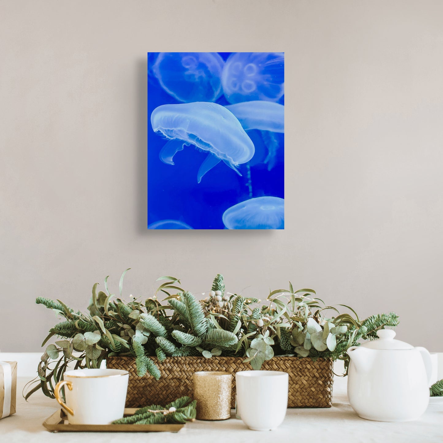 Jellyfish Fine Art Print Framed