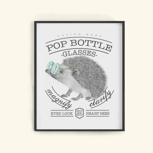 Whitby Valentine European Hedgehog Motivational Poster
