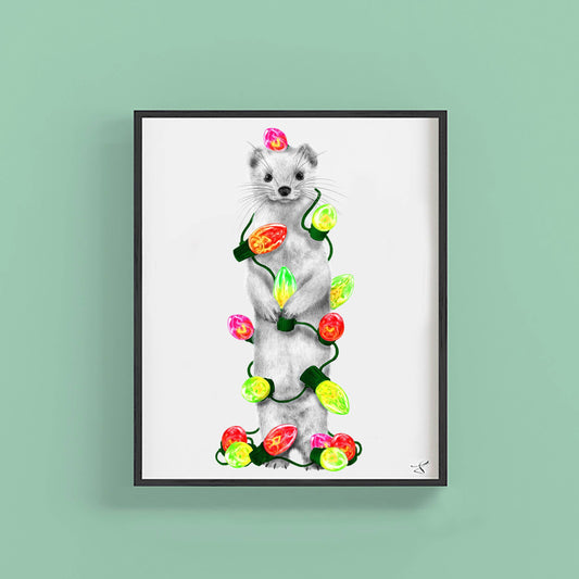 Jubilee de le Champs Ermine Portrait Study 8 x 10