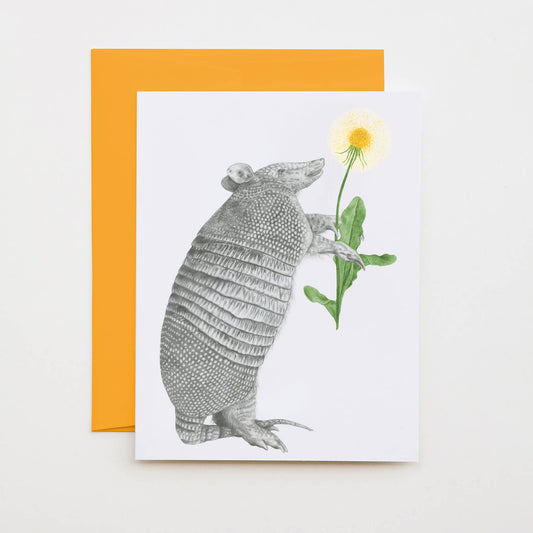 Tuck Sawgrass Nine Band Armadillo Note Card