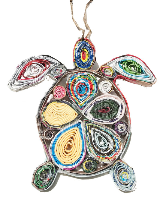 Eco-friendly Handmade Quilling Hawaii Turtle Ornament